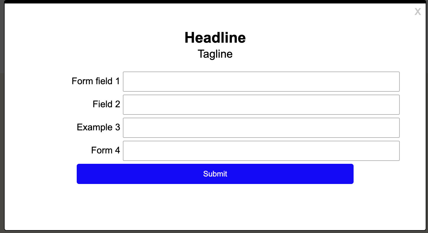 Campaign Studio focus item form displaying misaligned